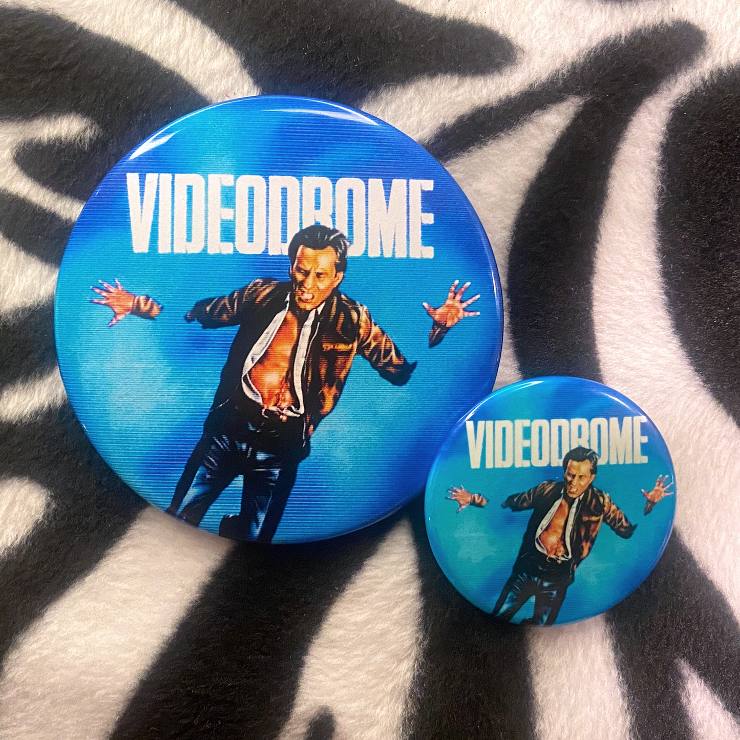 “VIDEODROME” pinback button