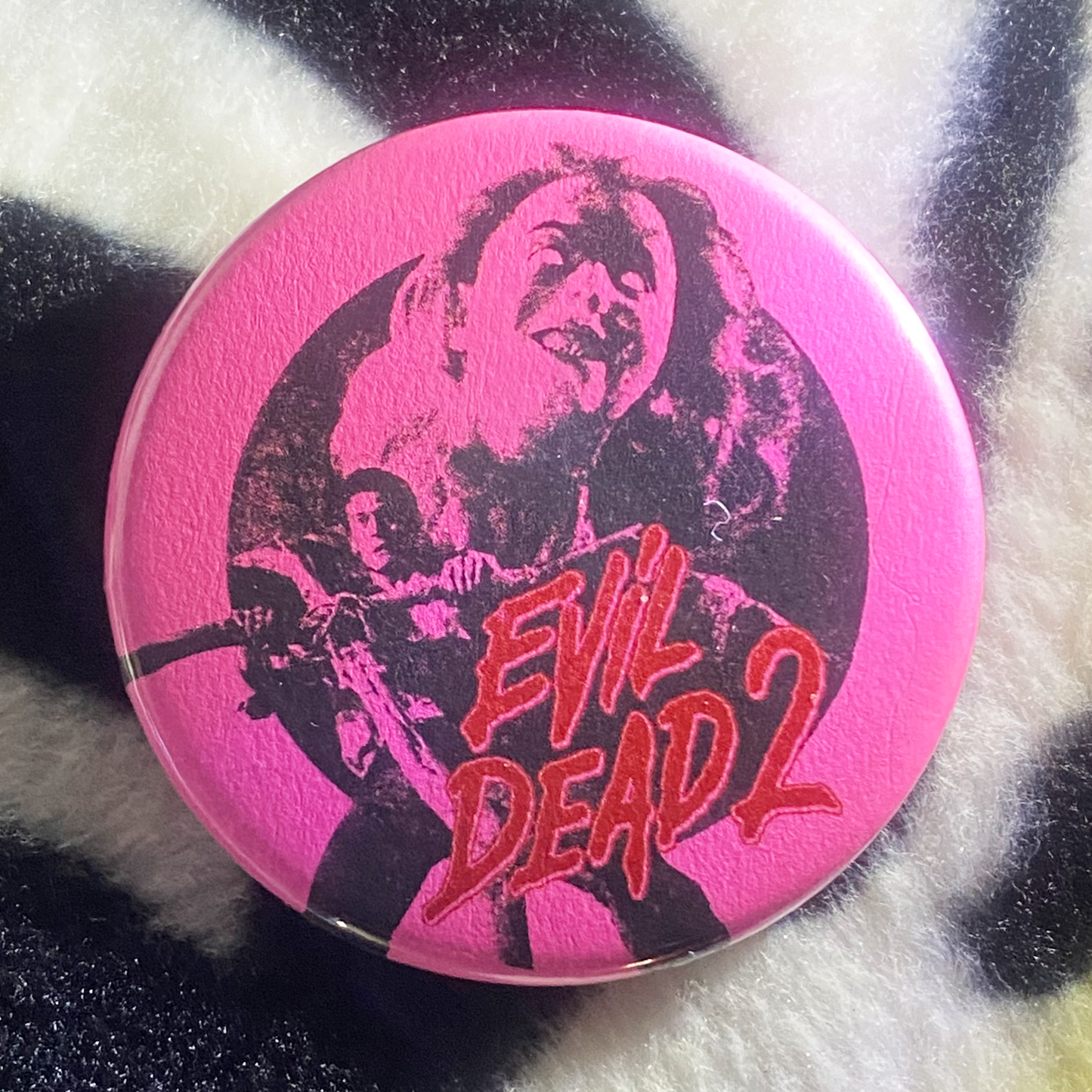 "DEAD BY DAWN" pinback button