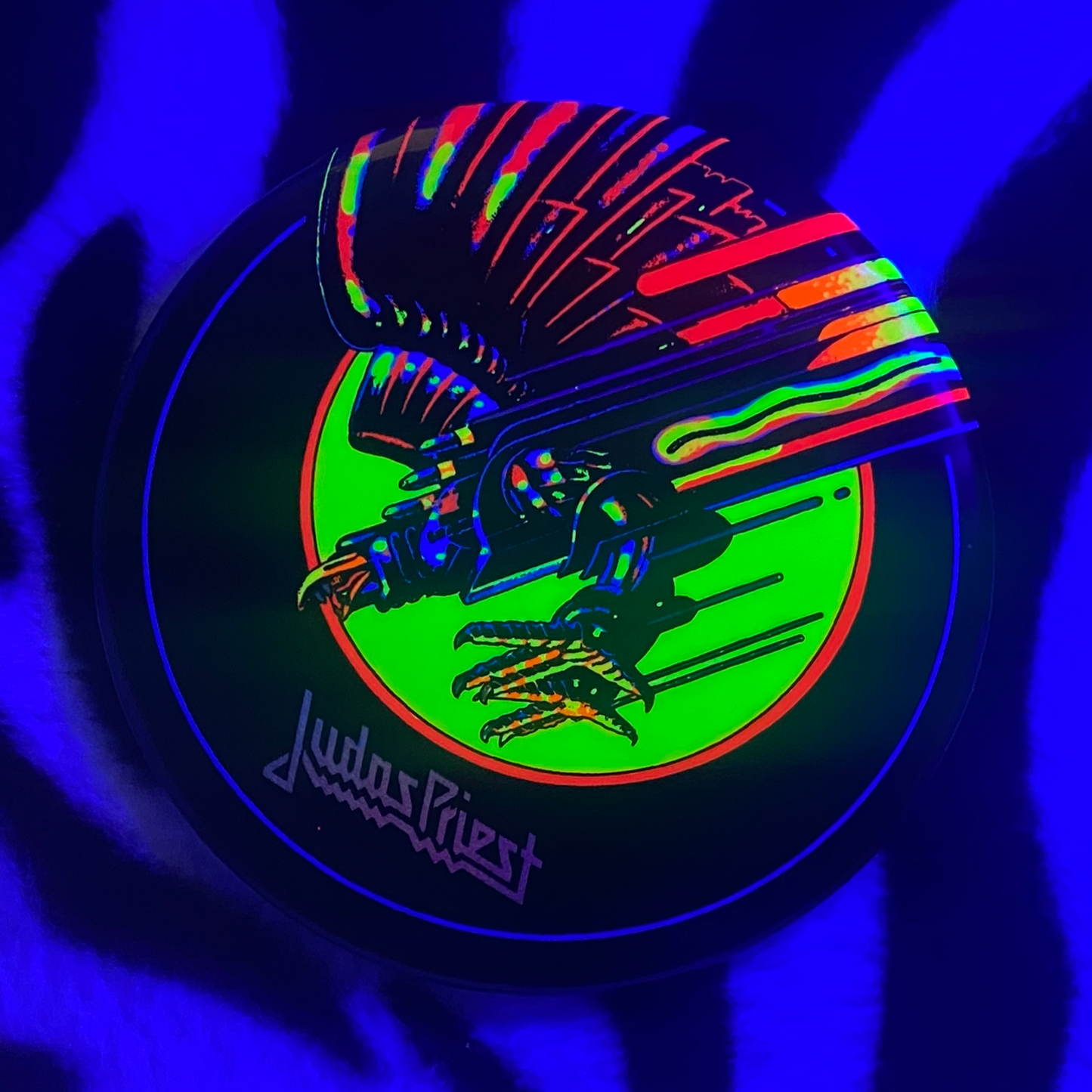 "JUDAS PRIEST - SCREAMING FOR VENGEANCE v2.0" pinback button