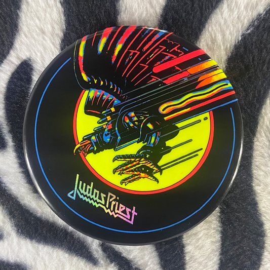 "JUDAS PRIEST - SCREAMING FOR VENGEANCE v2.0" pinback button