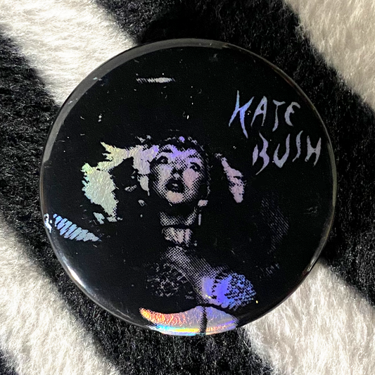 "KATE BUSH" vintage reproduction pinback button