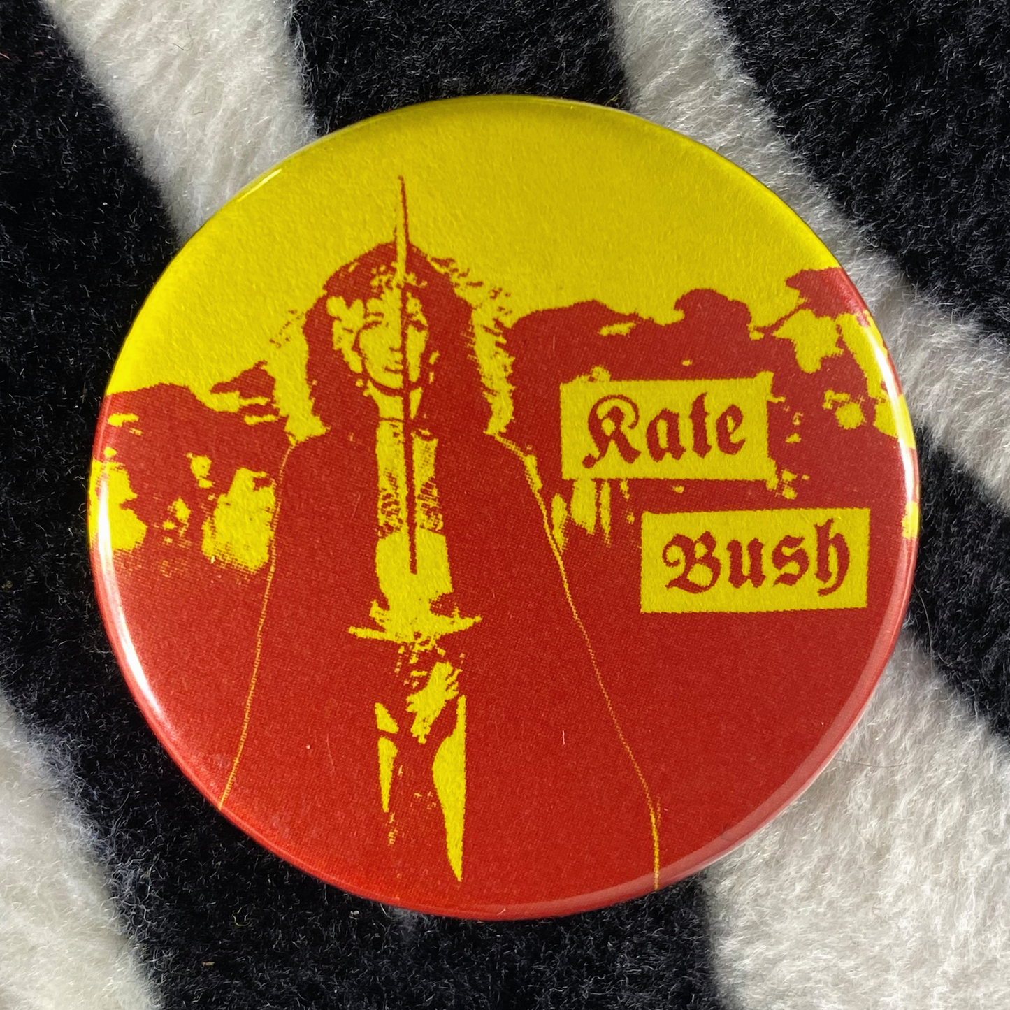 "BABUSHKA - KATE BUSH" pinback button