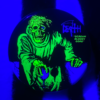 "SCREAM BLOODY GORE" pinback button